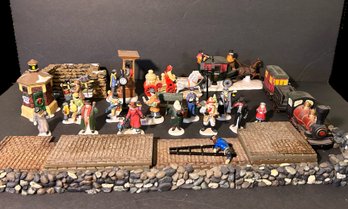 Lot Of Department 56 Holiday Characters