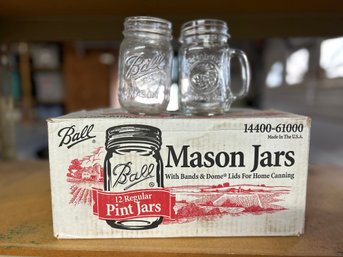 Lot Of Canning Jars