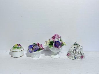 Four Staffordshire Miniatures