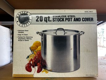 Stainless Steel Stock Pot And Cover