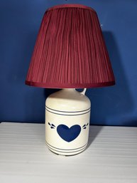 Yield House Heart Lamp
