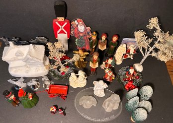Lot Of Small Holiday Decorations
