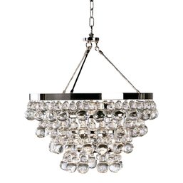 Bling Pear Shaped Bauble Chandelier