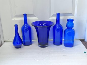 Cobalt Glass Collection