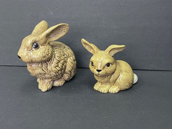 Ceramic Spring Bunnies