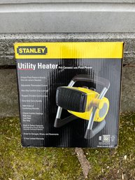 Stanley Utility 1500-Watt Electric Ceramic Portable Space Heater With Pivot Power Model No. 675919