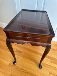 Stickley For Colonial Williamsburg Queen Anne Style Mahogany Tea Table