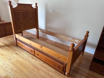 Twin Wood Bed Stanley Furniture Company