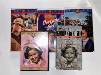 Lot Of Shirley Temple Vhs