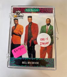 1991 Yo MTV Raps Bell Biv Devoe Trading Card Set 100 Count