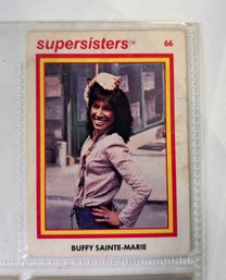 Buffy Sainte Marie Supersisters 66 Trading Card