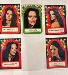 Lot Of Kelly Jaclyn Smith Trading Card Stickers 1977