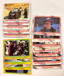 Lot Of Star Wars 1980 Empire Strikes Back Trading Cards