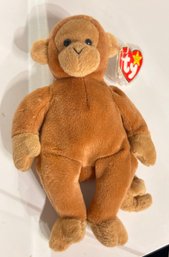 The Original Beanie Baby Bongo Monkey 1995