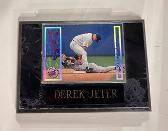 Derek Jeter Plaque Collectible Card