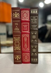 Lot Of Franklin Library Classics 3 Ct Gilded Edges