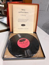 1959 Relax And Feel Better Depression Record Vinyls RARE