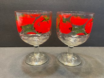 Set Of 2 Bloody Mary Glasses