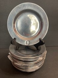 Pewter Appetizer Plates