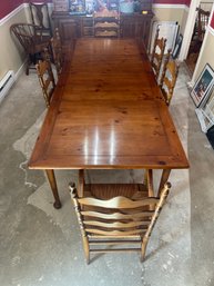 Large Dining Room Table With 6 Chairs