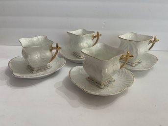 Intake Porcelain China Tea Cups And Saucers