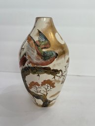 Japanese Bird Vase