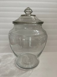 Oversized Glass Jar With Lid