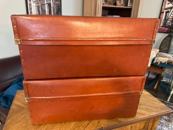 Vintage Crouch & Fitzgerald New York 8034B Leather Boxes