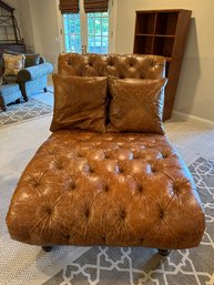 Leather Double Wide Chaise From Napa Style In Yountville, CA