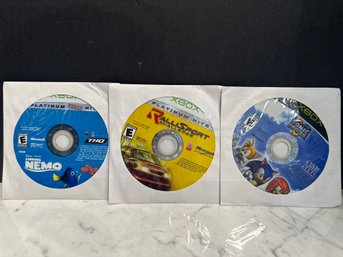 Set Of 3 XBox Games