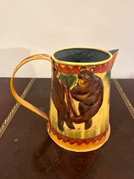 Painted Bear Pitcher