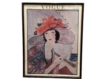 1919 Vogue - 'Summer Fashions 'Framed Print