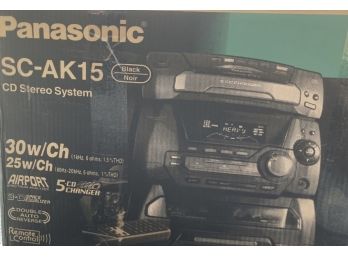 Panasonic Cd Stereo System