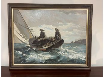 'Rough Seas' Painting