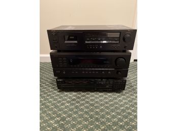 Stereo System: Lot Of Three