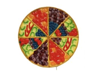Ceramic Fruit/pizza Server