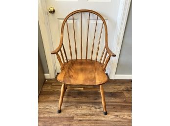 Nichols And Stone Solid Maple Armchair