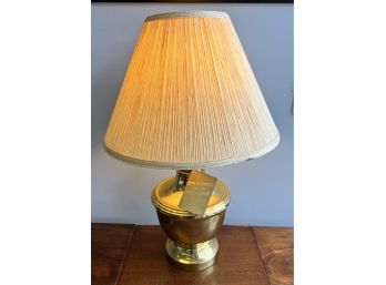 Brass Table Lamp New With Tags