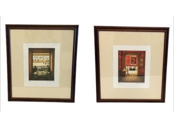 Pair - A. Renoux - Beautifully Framed