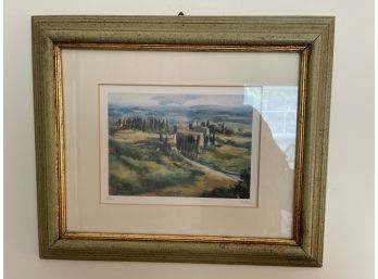 Signed And Numbered Massimo Pantani Landscape
