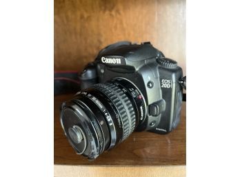 Canon EOS 20D With EF 35-80mm Lens