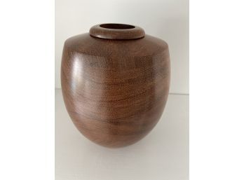Purple Heart Wooden Vase