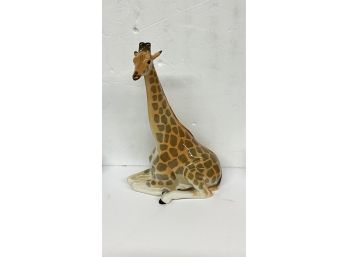 Porcelain Giraffe Figurine - Made In Russia