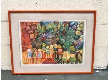 Ruth Zarfati-Sternschuss (1928 - 2010) Signed And Numbered Lithograph