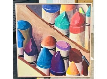 Enormous Painting - Crayons