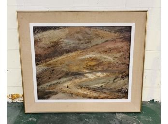 Large Earth Tone Abstract