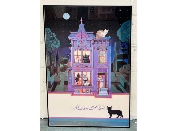 'Maison Le Chat' Poster