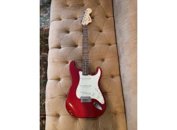 Fender Electric Guitar With Carrying Case