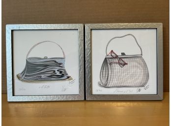 Pair Of Kolene Spicher Handbag Artworks