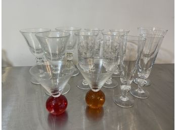 Mixed Lot Of Glassware, Lot 1